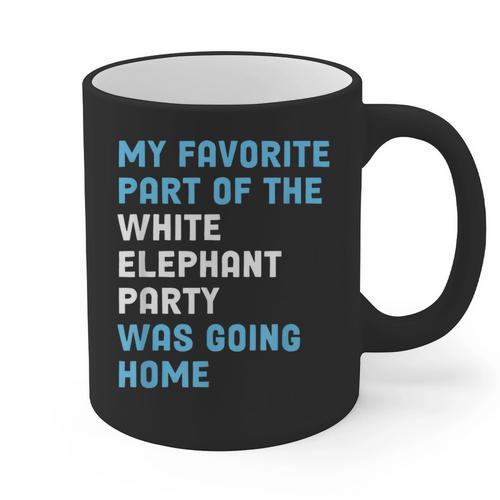 Elephant Party For Introvert Going Graphic Print Coffee Mug - Raresse