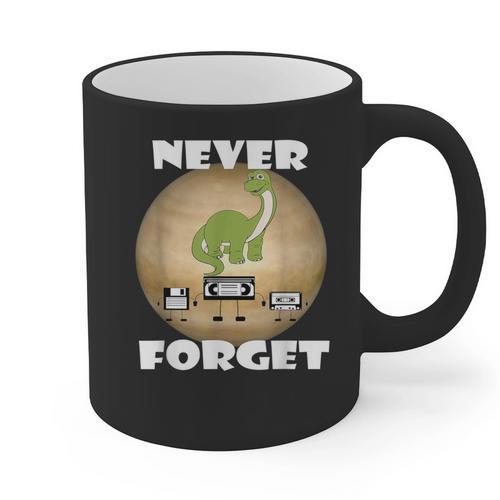Never Forget Women Men Never Forget Men Nostalgia Graphic Print Coffee Mug - Figerry