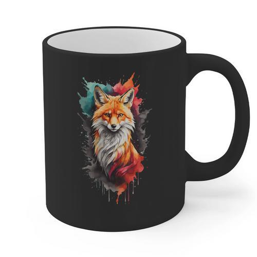 Fox For Fox Lovers Men Women Kids Introverts Graphic Print Coffee Mug - Raresse