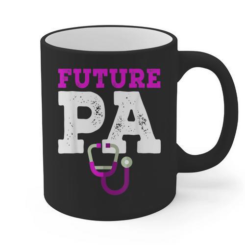 Future PA Physician Assistant Graduation Graphic Print Coffee Mug - Best Gift Smart