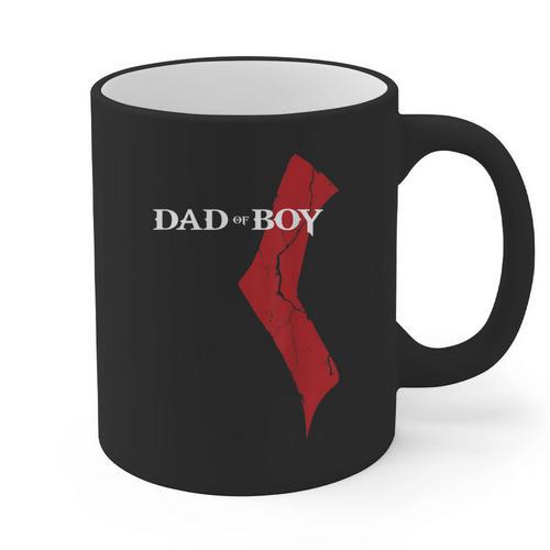 God Of Boy Dad Video Game Tshirt Father's Day Edition Graphic Print Coffee Mug - Father's Day Fun