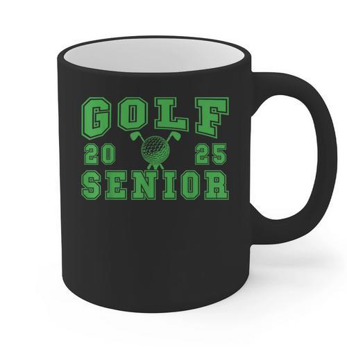 Golf Senior Night Golf Senior 2025 Graduation 32 Graphic Print Coffee Mug - Best Gift Smart