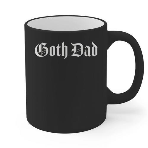 Goth Dad Graphic Print Coffee Mug - Father's Day Fun