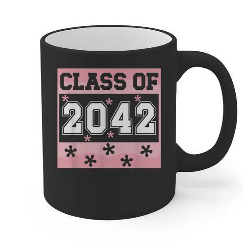 Graduating Class Of 2042 First Day Of School 2042 Graduation Graphic Print Coffee Mug - Best Gift Smart