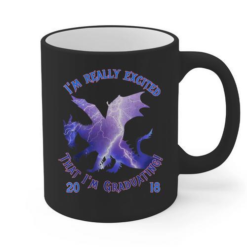 Graduation 2018 Tee-Shirt Graphic Print Coffee Mug - Best Gift Smart