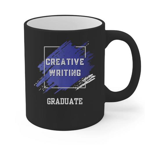 Graduation Graduated Creative Writing Degree University Graphic Print Coffee Mug - Best Gift Smart