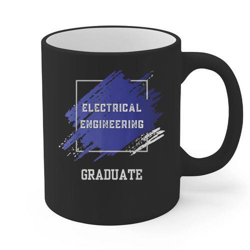 Graduation Graduated Electrical Engineering Degree Student Graphic Print Coffee Mug - Best Gift Smart
