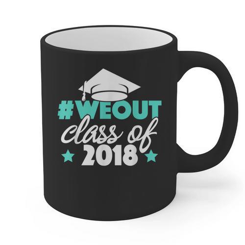 Graduation Shirt We Out Class Of 2018 Graduation Tee Graphic Print Coffee Mug - Best Gift Smart