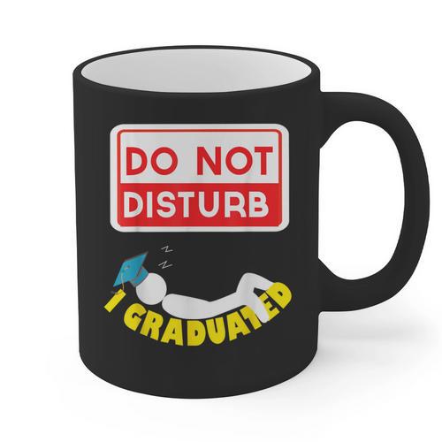 Graduation Shirt High School And College Sleepy Graduates Graphic Print Coffee Mug - Best Gift Smart