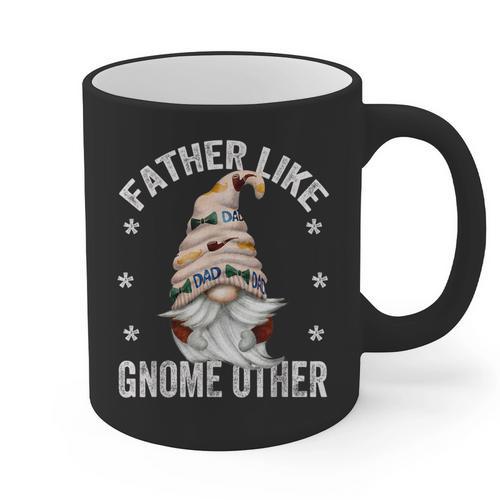 Grandpa Fathers Day Gnome For Men And Best Dad Pun Graphic Print Coffee Mug - Father's Day Fun