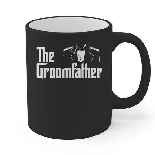 The Groomfather Wedding Marriage Groom Dad Graphic Print Coffee Mug - Father's Day Fun