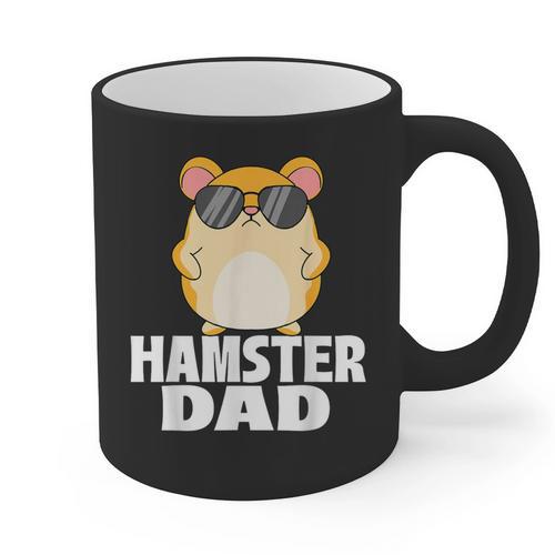 Hamster Dad Father's Day Animal Whisperer Rodent Lover Graphic Print Coffee Mug - Father's Day Fun