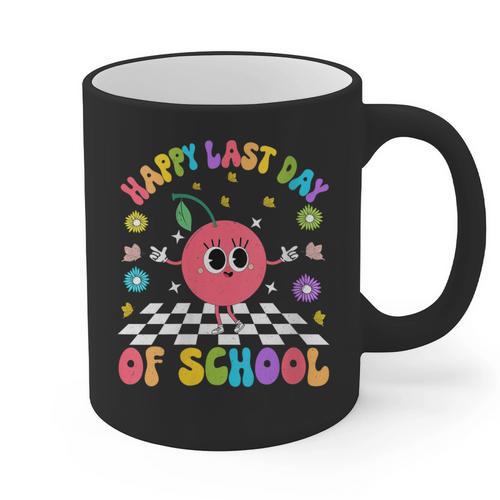 Happy Last Day Of School Student Graduation Graphic Print Coffee Mug - Best Gift Smart