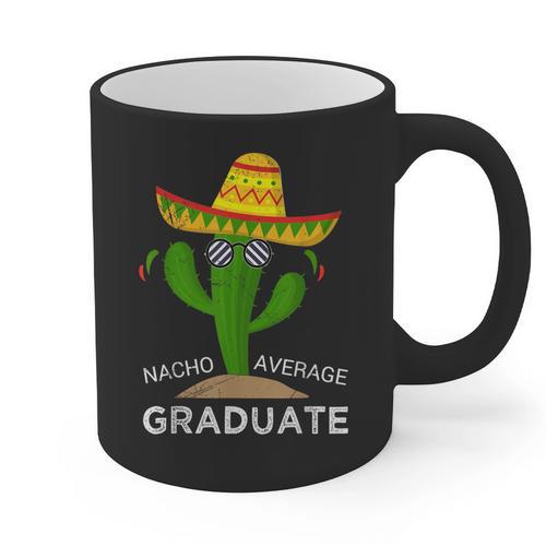 High School College Graduate Graduation Graphic Print Coffee Mug - Best Gift Smart
