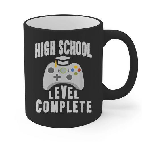 High School Graduation Shirt Gamer Graduation Graphic Print Coffee Mug - Best Gift Smart