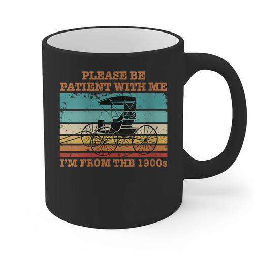 I'm From The 1900s Vintage Retirement Graphic Print Coffee Mug - Figerry