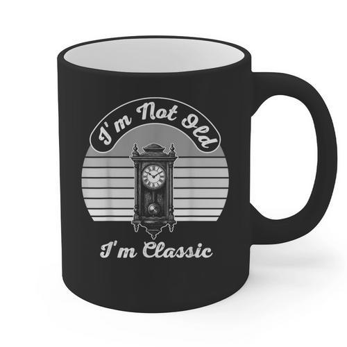 I'm Not Old I'm Classic Nostalgia Graphic Print Coffee Mug - Figerry