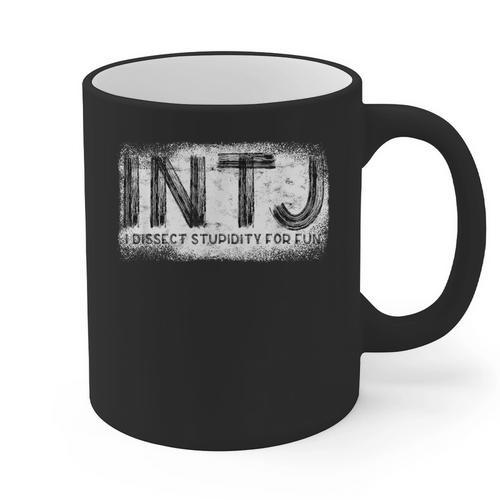 INTJ Personality Type Introvert INTJ Graphic Print Coffee Mug - Raresse