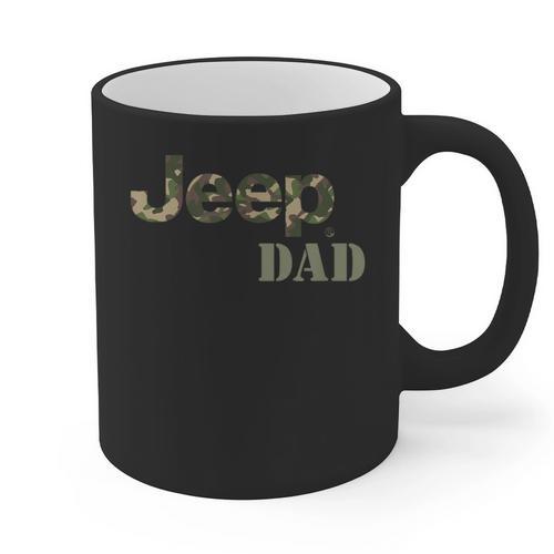 Jeep Dad Officially Licensed Graphic Print Coffee Mug - Father's Day Fun