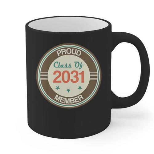Kids Class Of 2031 Shirt Back To School Future Graduation Graphic Print Coffee Mug - Best Gift Smart