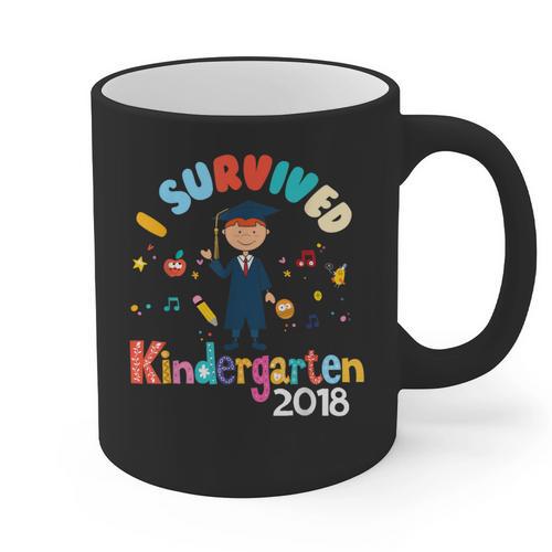 Kindergarten Graduation 2018 T Shirt Graduate Graphic Print Coffee Mug - Best Gift Smart