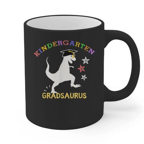 Kindergarten Graduation Shirt 2019 Dinosaur Graduate Party Graphic Print Coffee Mug - Best Gift Smart