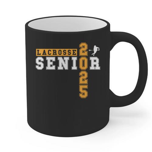 Lacrosse Senior Night Lacrosse Senior 2025 Graduation 8 Graphic Print Coffee Mug - Best Gift Smart