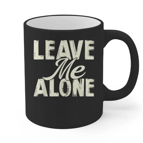 Leave Me Alone I Introvert Graphic Print Coffee Mug - Raresse