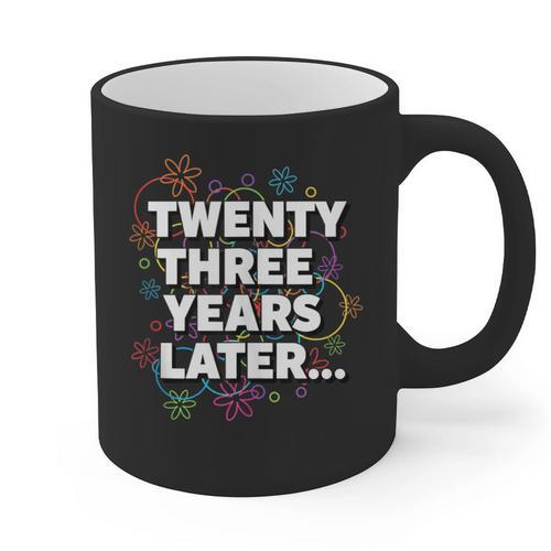 Literary Twenty Three Years Later Bookish Nostalgia Graphic Print Coffee Mug - Figerry
