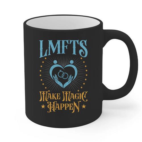 LMFT Graduation Licensed Marriage And Family Therapist LMFT Graphic Print Coffee Mug - Best Gift Smart