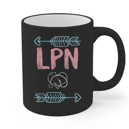 LPN Licensed Practical Nurse Graduation Nursing Nurses Week Graphic Print Coffee Mug - Best Gift Smart
