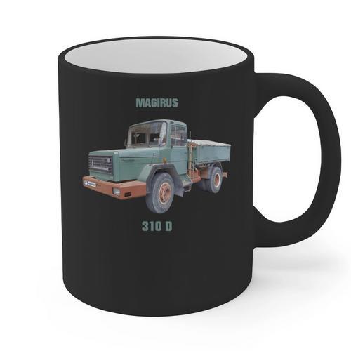Magirus Deutz 310D Corner Cover Truck Vintage Car Nostalgia Graphic Print Coffee Mug - Figerry