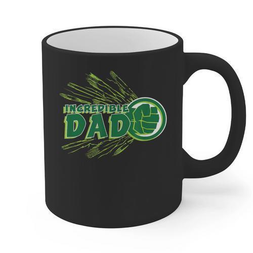 Marvel Hulk Incredible Dad Family Trip Vacation Father's Day Graphic Print Coffee Mug - Father's Day Fun