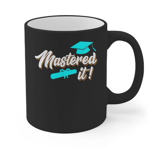 Mastered It Master Graduation Man Master 2026 Graphic Print Coffee Mug - Best Gift Smart