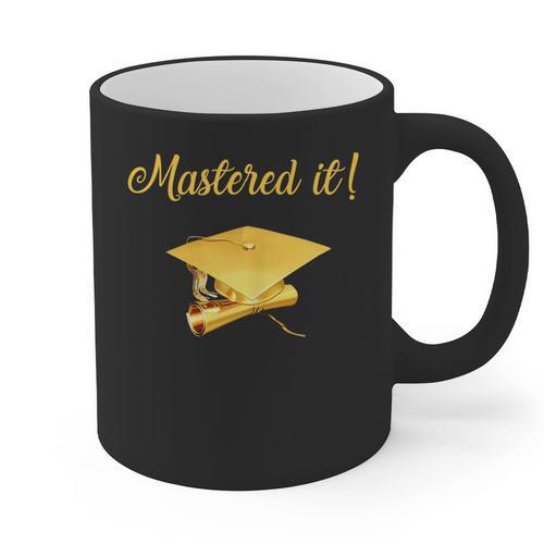 Mastered It Shirt Graduation MD Graduate Graphic Print Coffee Mug - Best Gift Smart