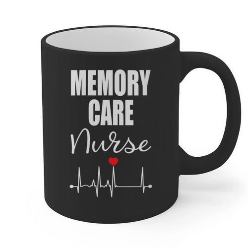 Memory Care Nurse Graphic Print Coffee Mug - Easessy