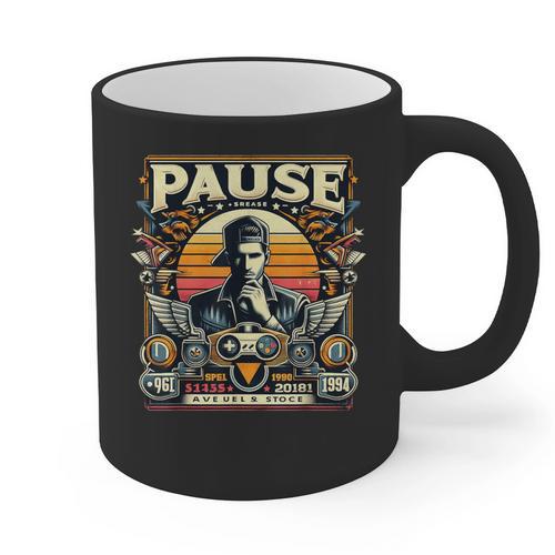 Memory Lane Journey Graphic Print Coffee Mug - Easessy