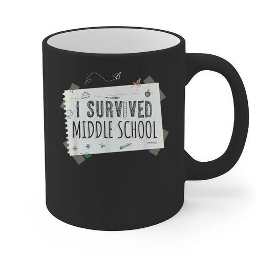 Middle School Graduation Shirts Graduate Grad Graphic Print Coffee Mug - Best Gift Smart