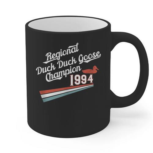 Nostalgia 90s Duck Goose Graphic Print Coffee Mug - Figerry