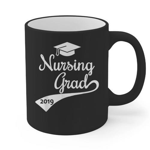 Nursing Graduate Grad 2019 Nurses Graduation Graphic Print Coffee Mug - Best Gift Smart