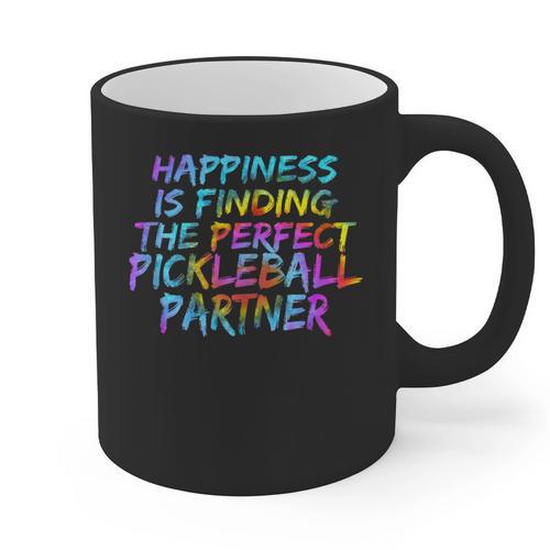 Pickleball Saying Introvert Pickleball Game Partner Graphic Print Coffee Mug - Raresse
