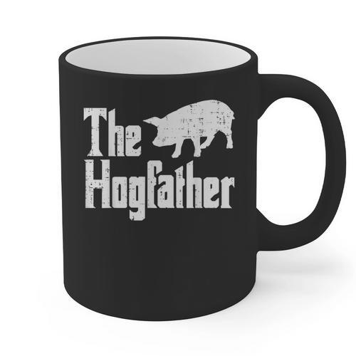 Pig The Hogfather Hog Dad Fathers Day Parody Papa Men Graphic Print Coffee Mug - Father's Day Fun
