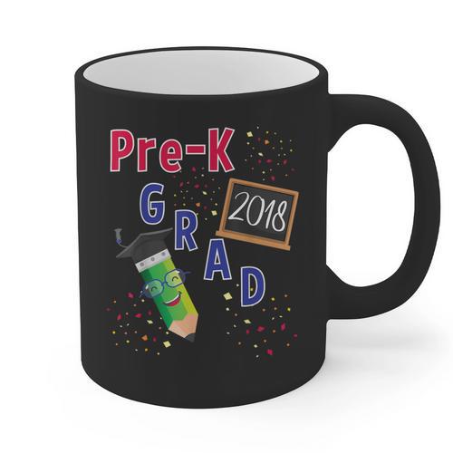 Pre Kindergarten Graduation 2018 Fun Graduate Shirt For Kids Graphic Print Coffee Mug - Best Gift Smart