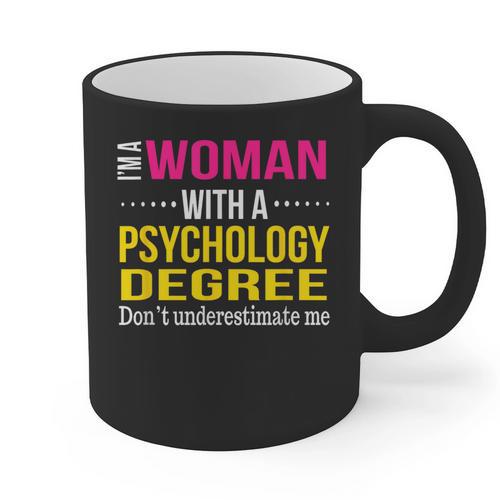 Psychology Degree Major Graduation 2024 Psychologist PsyD Graphic Print Coffee Mug - Best Gift Smart