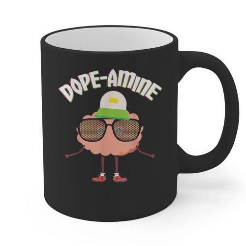 Psychology Major PsyD PhD 2024 Dopamine Graduation Graphic Print Coffee Mug - Best Gift Smart