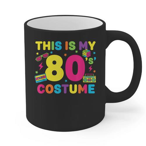 Retro 80's Costume 80s Nostalgia Party Graphic Print Coffee Mug - Figerry