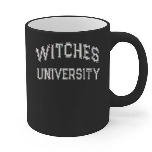 Retro Don'T Call Me WITCHES UNIVERSITY Introvert Sarcastic Graphic Print Coffee Mug - Raresse