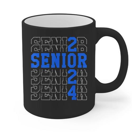 Senior 2024 Graphic Class Of 2024 Graduation Graphic Graphic Print Coffee Mug - Best Gift Smart