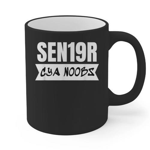 Senior Class 2019 Shirt High School Graduation Geek Graphic Print Coffee Mug - Best Gift Smart