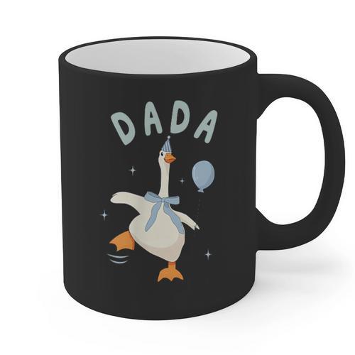 Silly Dada Silly Goose Mom Birthday Family Matching Party Graphic Print Coffee Mug - Father's Day Fun